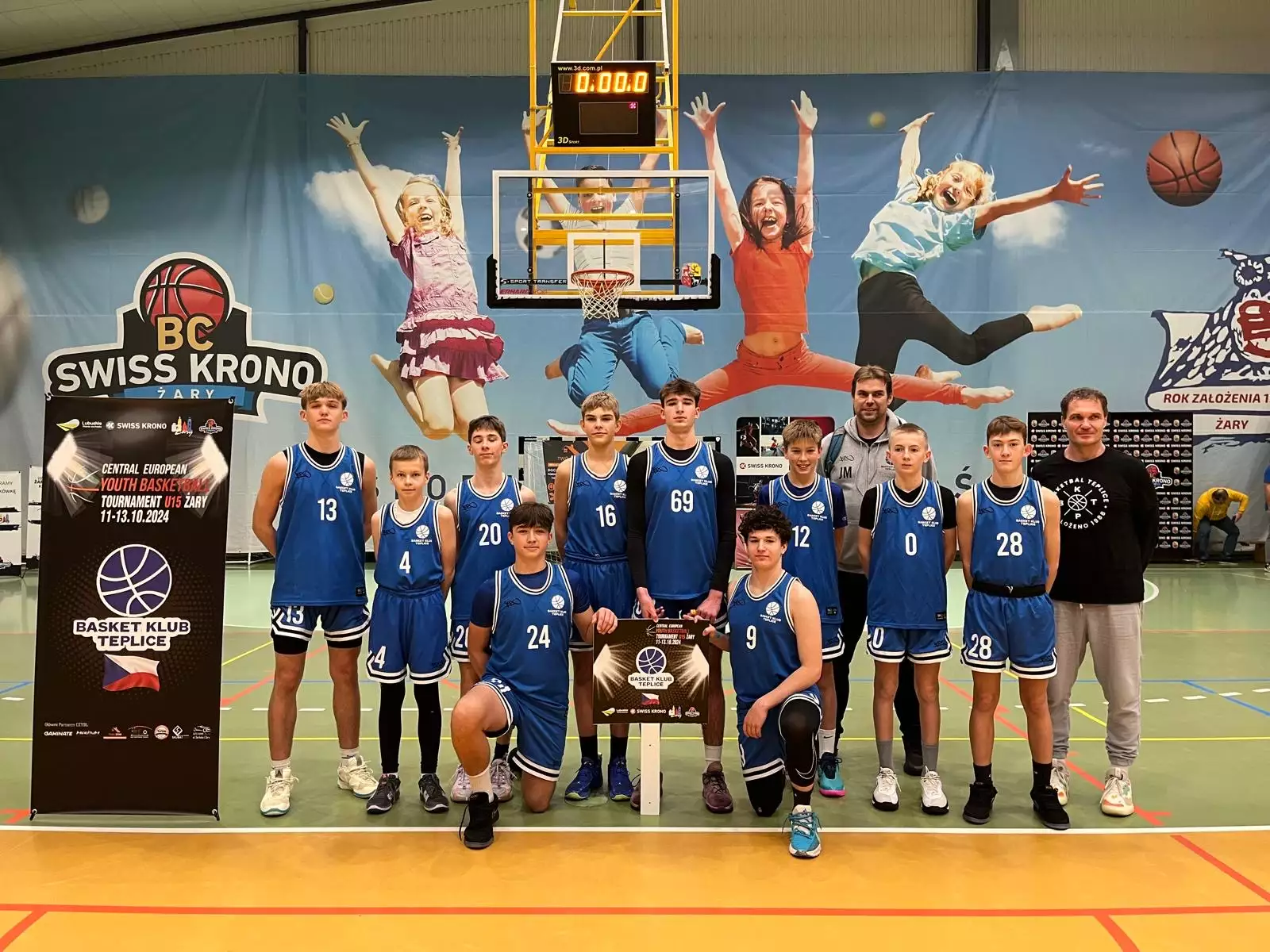 CEYBL U15 ŽARY - 2. MÍSTO