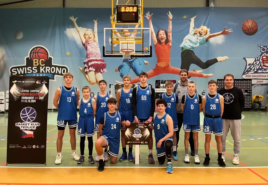 CEYBL U15 ŽARY - 2. MÍSTO