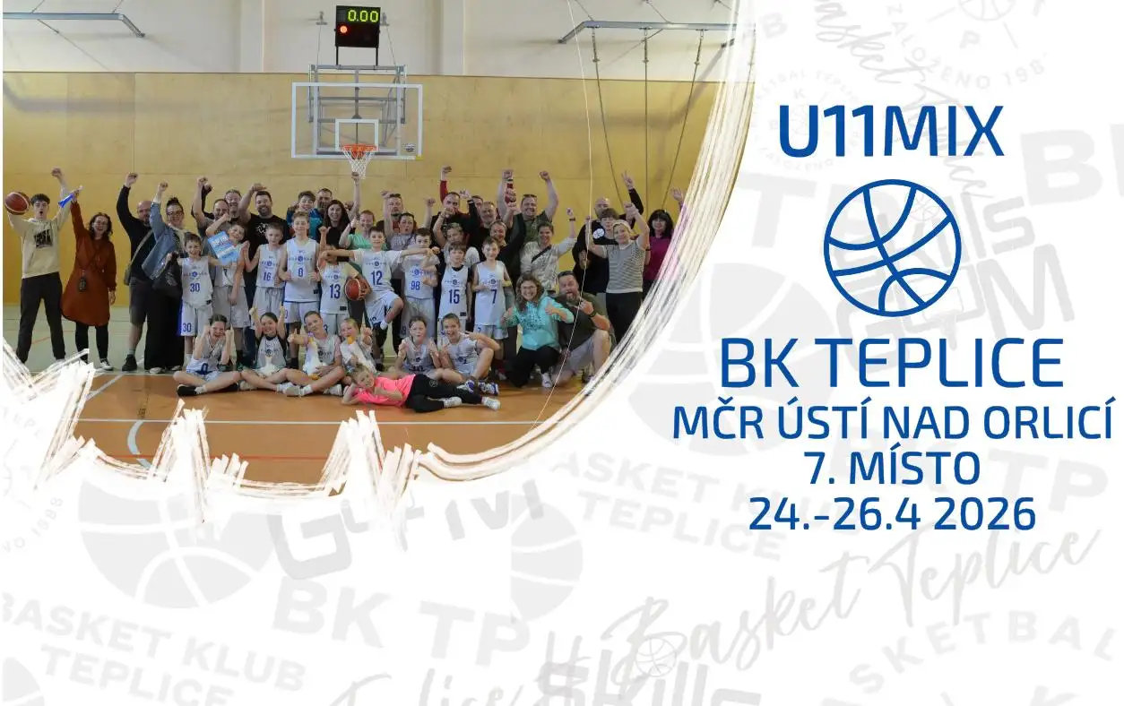 U11 MIX - 7. MÍSTO NA MČR V ÚSTÍ NAD ORLICÍ