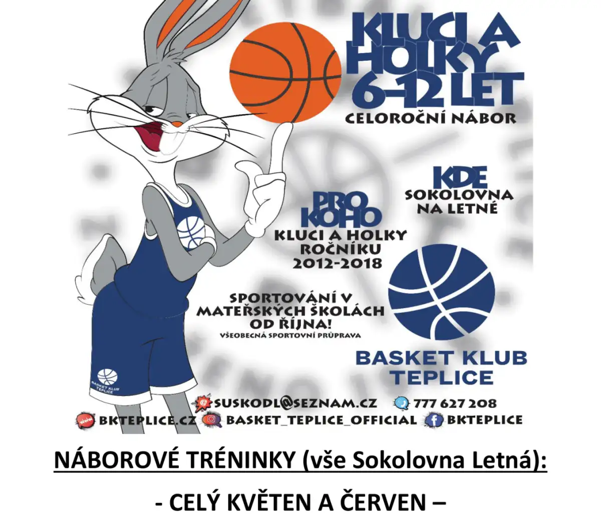 MĚSÍC NÁBORŮ - POJĎ HRÁT BASKET